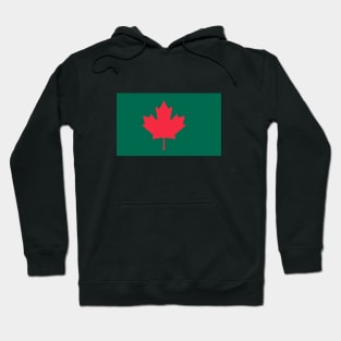 Bangladesh / Canada Flag Mashup Hoodie